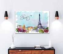 obraz Pohľadnica z Paríža 